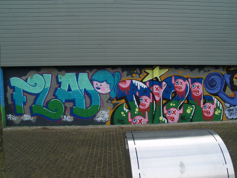 Flady & Dizl - Rotterdam Graffiti &  Street Art