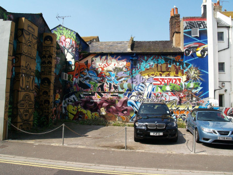 Brighton graffiti