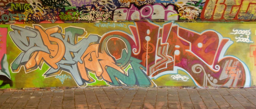 Graffiti Delft 2006 - Prinses Irene Tunnel