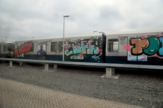 Rotterdam Subway Graffiti