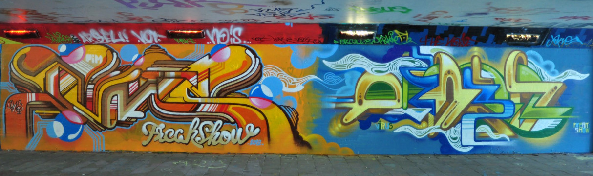 June & Dvirus - Rotterdam graffiti 2012