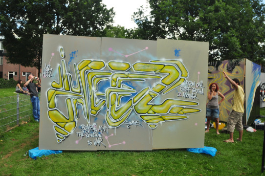Heez by Joax - Graffiti Jam Almere