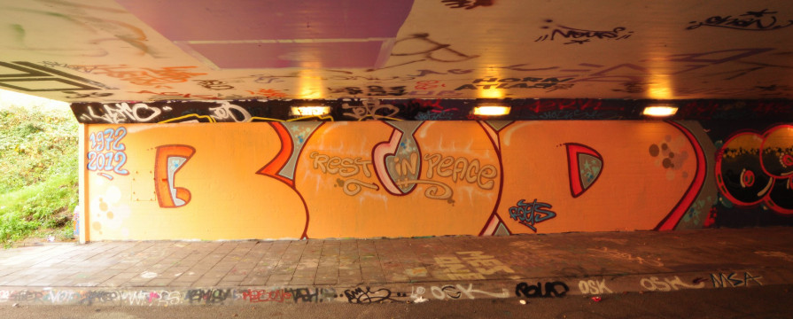 Bud RIP by Roets - Rotterdam Graffiti 2012