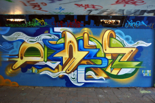 Dvirus - Rotterdam graffiti 2012