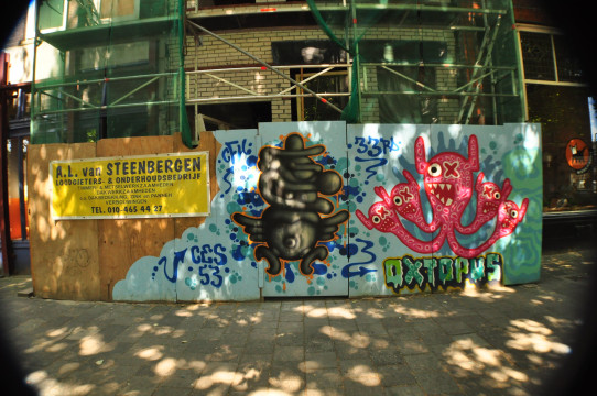 Ces53 & Ox Alien - Rotterdam Graffiti 2011
