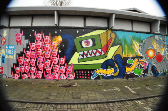 Ox Alien - Rotterdam Graffiti 2011