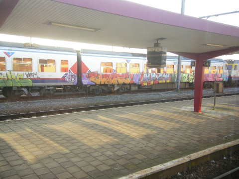 Train Vandalism