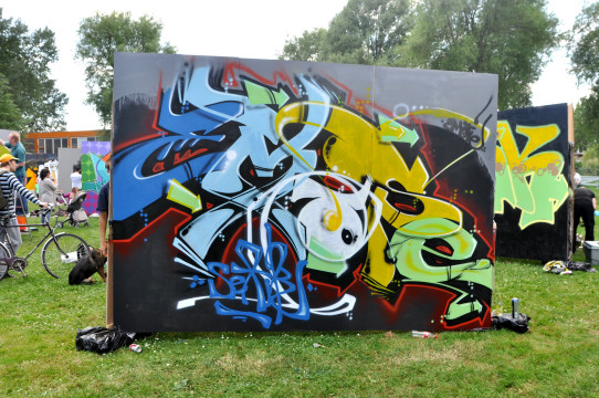 Emotie - Graffiti Jam Almere