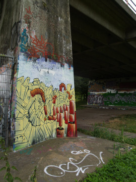 Graffiti - Schellingwoude Amsterdam 2009