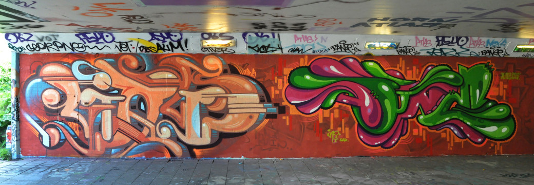 Virus & June - Rotterdam Graffiti 2012