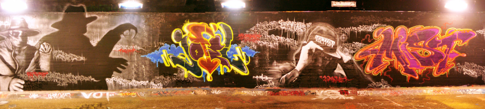Cas, Jofel, Mist - Rotterdam Graffiti 2012
